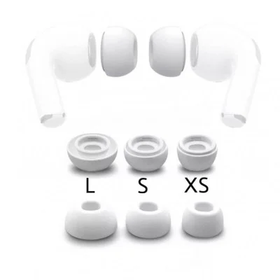 ربل سيلكون لسماعة ابل ايربودز برو 3 | مقاس XS - S - L (أصلية)